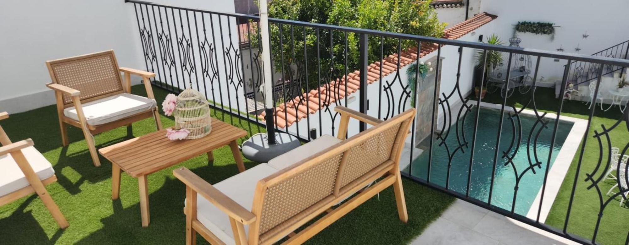 Hotel Boutique Iulia 5 Estrellas Medina de las Torres エクステリア 写真