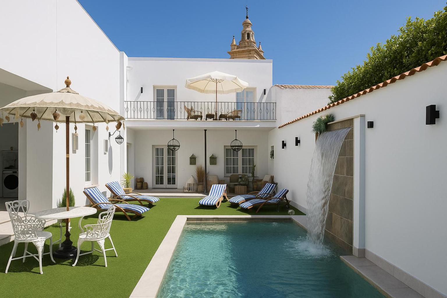 Hotel Boutique Iulia 5 Estrellas Medina de las Torres エクステリア 写真