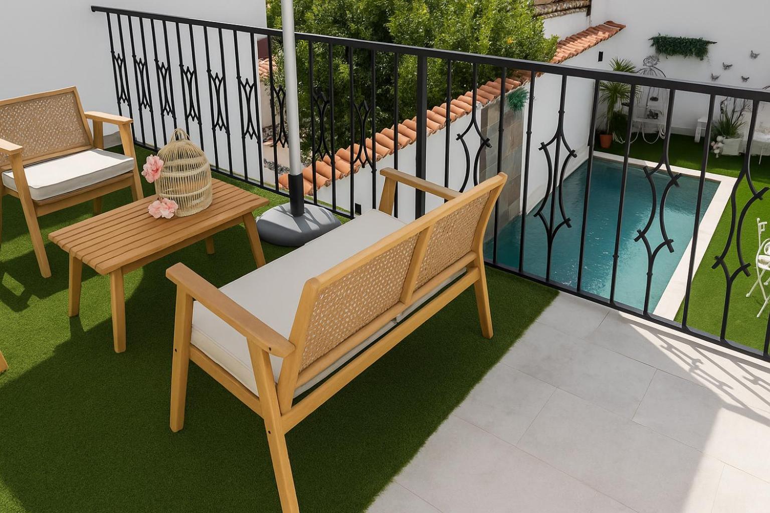 Hotel Boutique Iulia 5 Estrellas Medina de las Torres エクステリア 写真